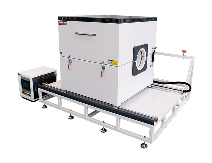 底部導(dǎo)軌移動管式爐