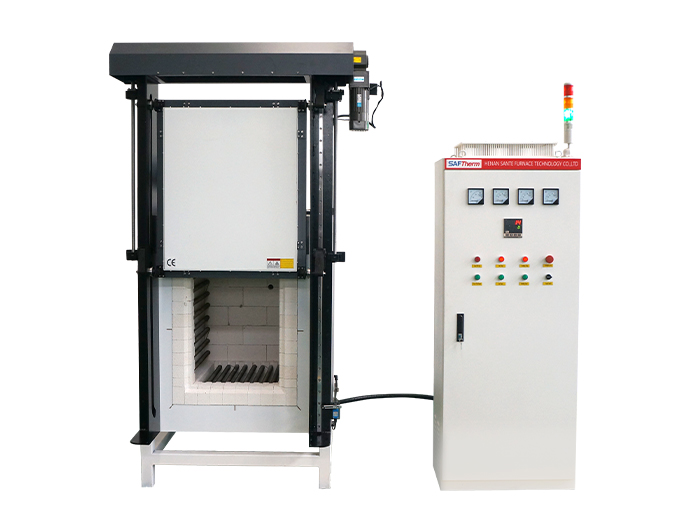 150L自動(dòng)升降1400℃箱式爐