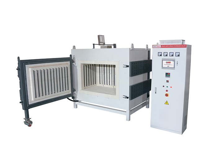 1400℃手動(dòng)門工業(yè)箱式電阻爐