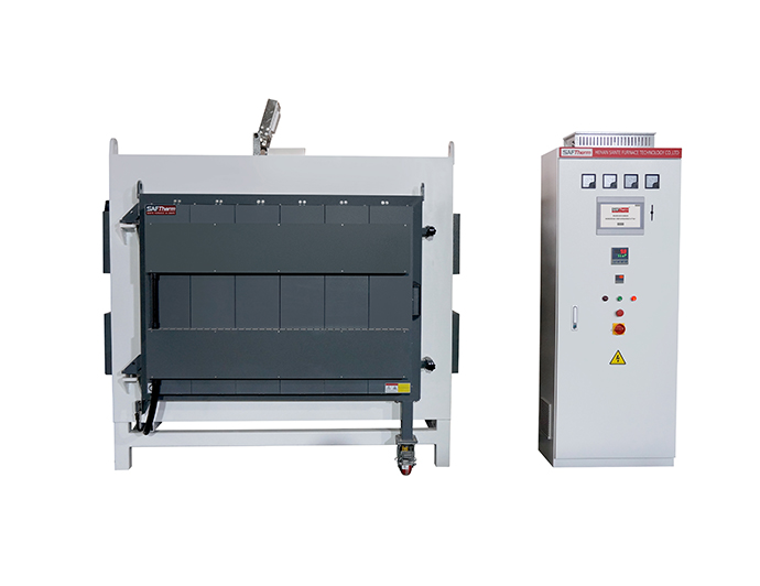 1400℃手動(dòng)門工業(yè)箱式電阻爐